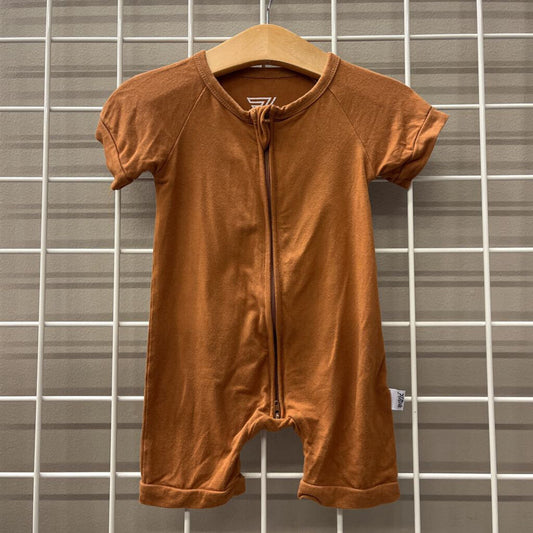 Fletch Bamboo Zip Short Sleeper - 12/18m