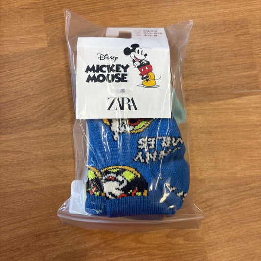 NEW Zara Mickey Socks - 4.5/6