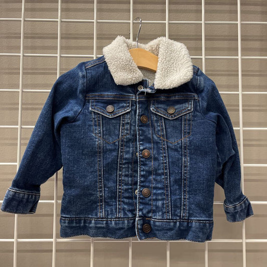 Old Navy Denim Sherpa Jacket - 2T