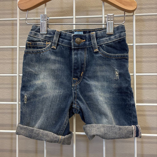 Baby Gap Cuffed Denim Shorts - 18/24m