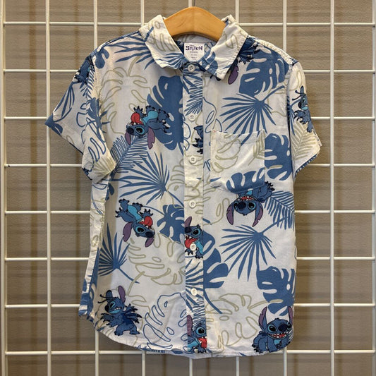 Disney Stitch SS Button Up - 4/5