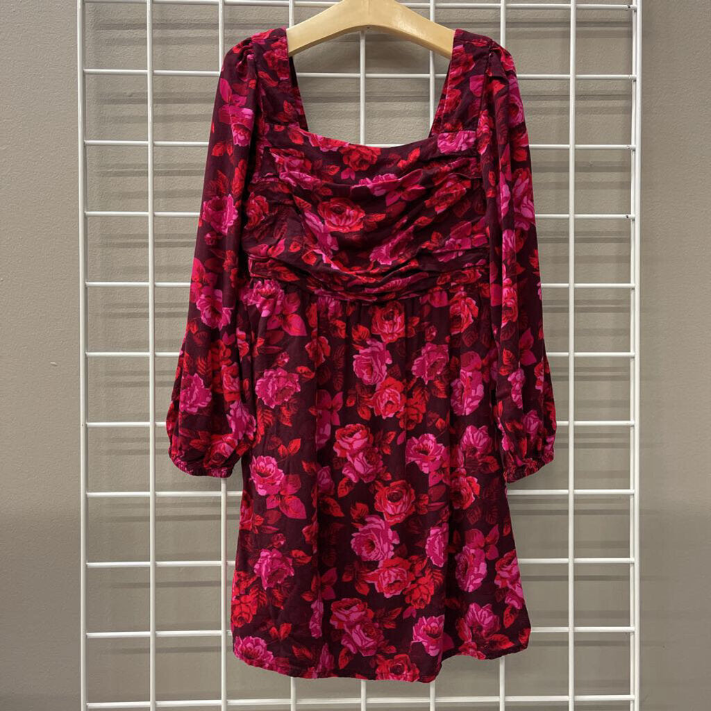 Gap Kids Floral LS Dress - 8