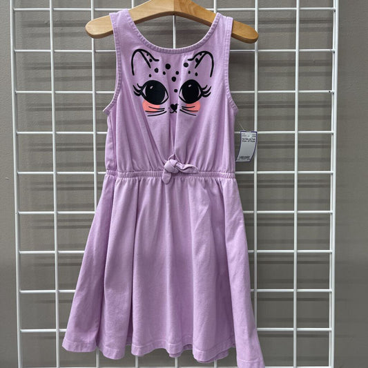 Fab Kids Cat Tank Dress - 6/7