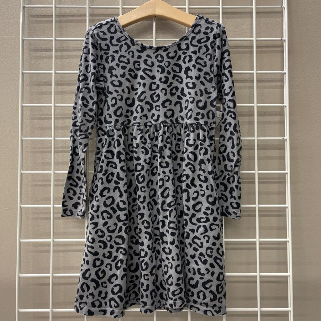 Old Navy Leopard LS Dress - 8