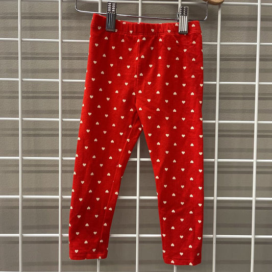 Cat & Jack Heart Leggings - 2T