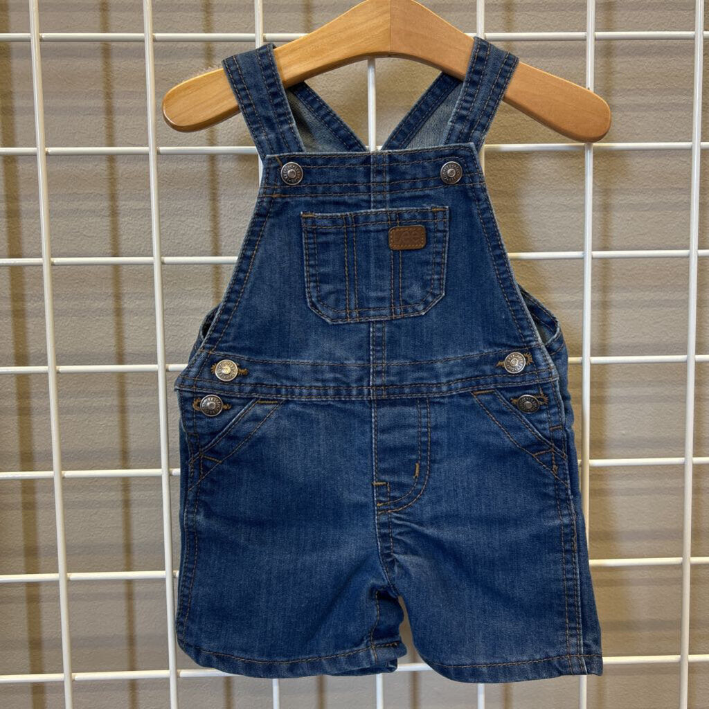 Lee Overall Denim Shorts Overalls 12m