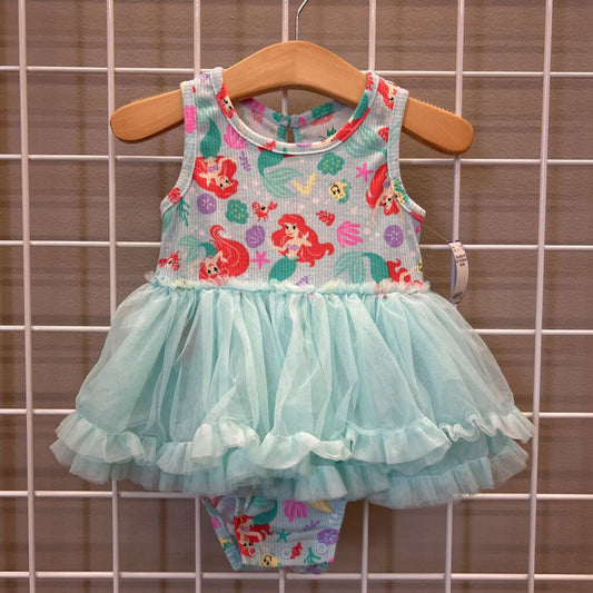 Disney Baby Ariel Twirl Tulle Bodysuit - 18m