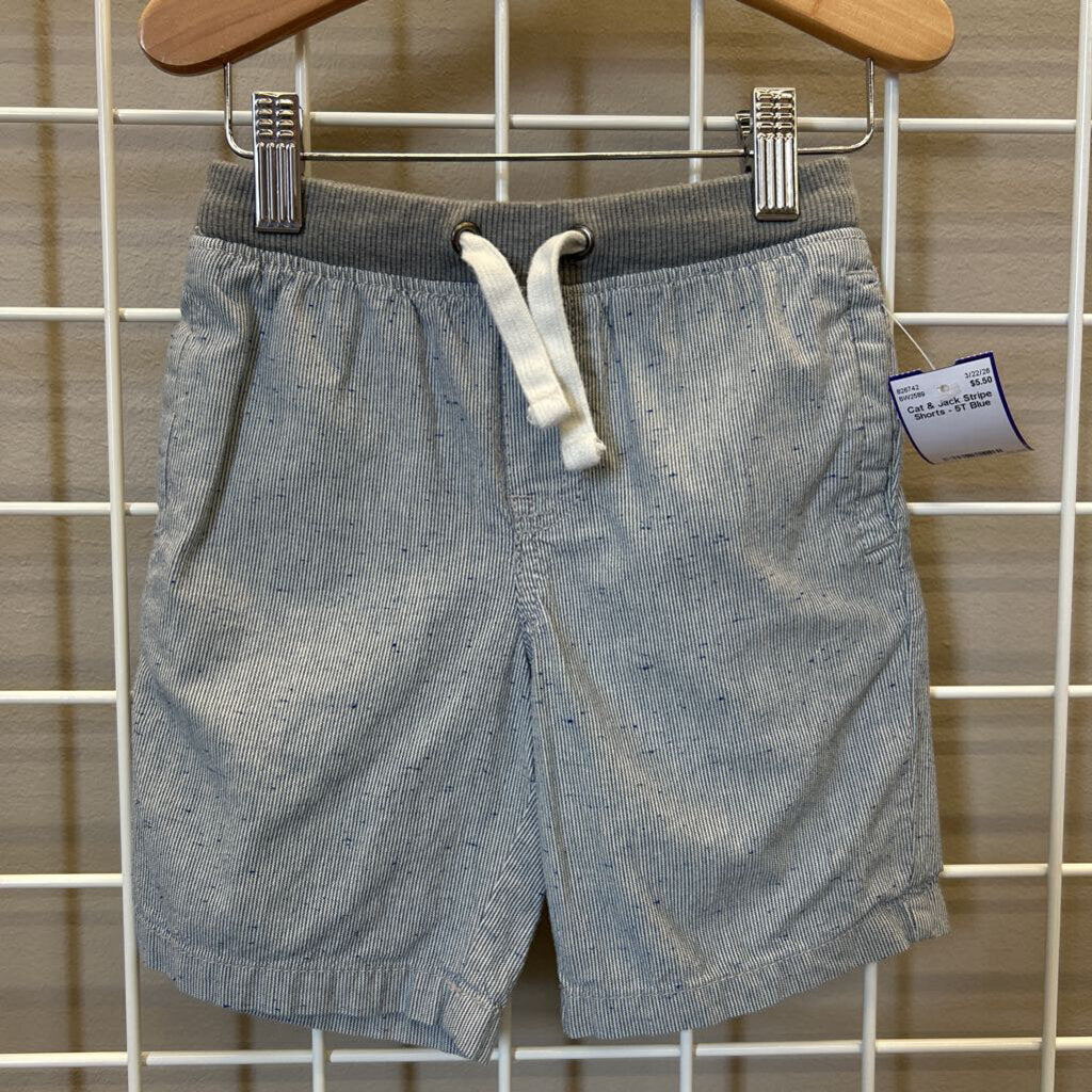 Cat & Jack Stripe Shorts - 5T