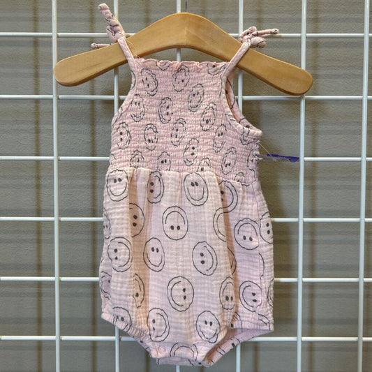 Greyson Mini Smile Bubble Romper - 6/9m