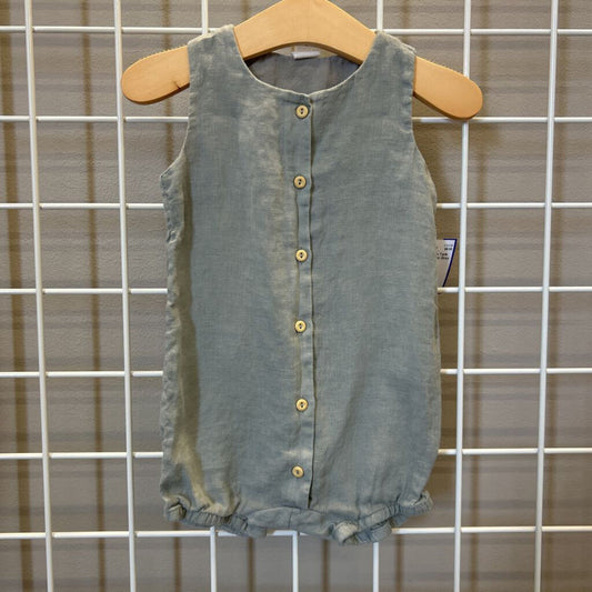 H&M Linen Tank Romper - 9m