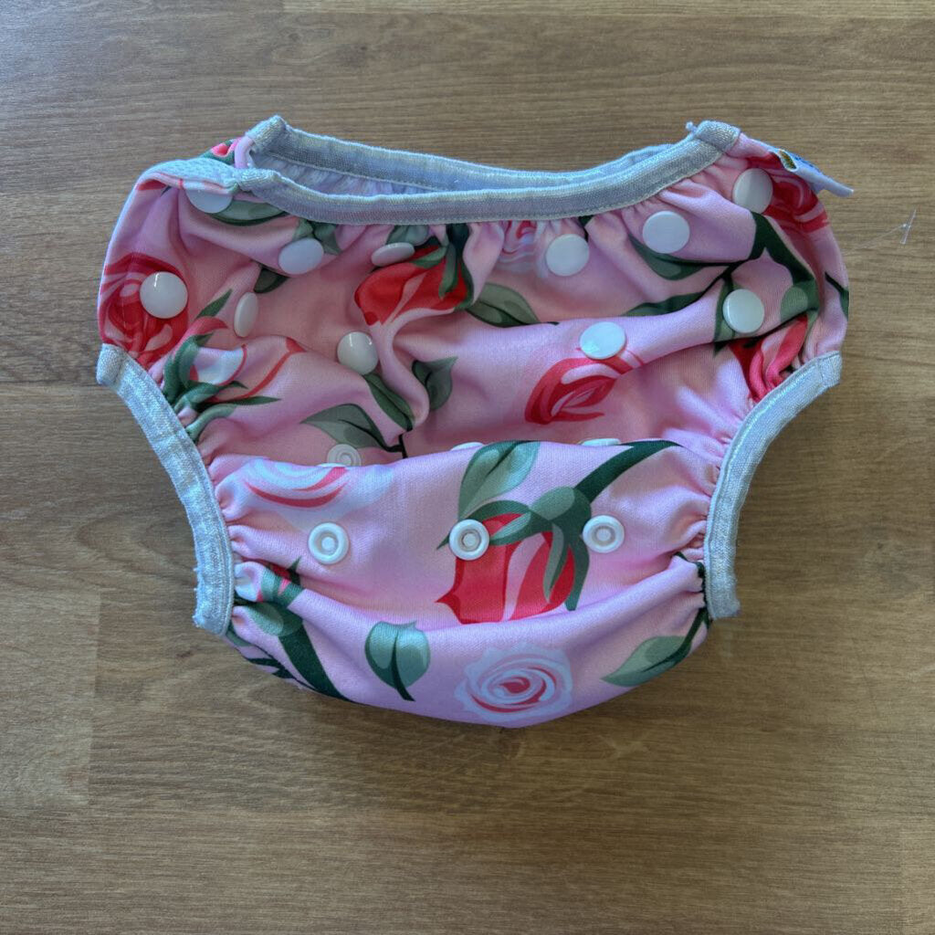 Rose Swim Diaper Cover