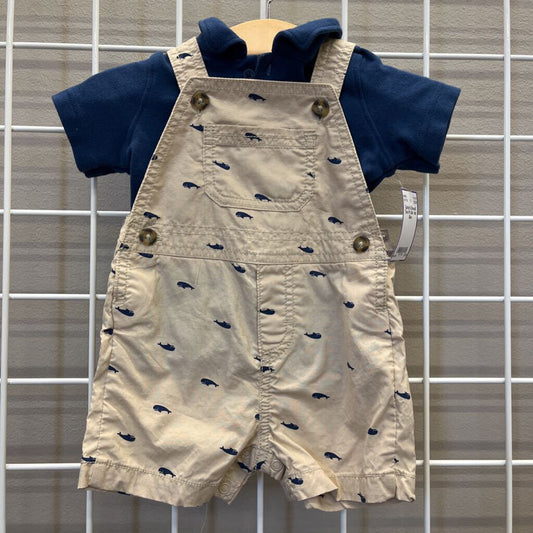 Carter's Overall Two Pc Set - 6m