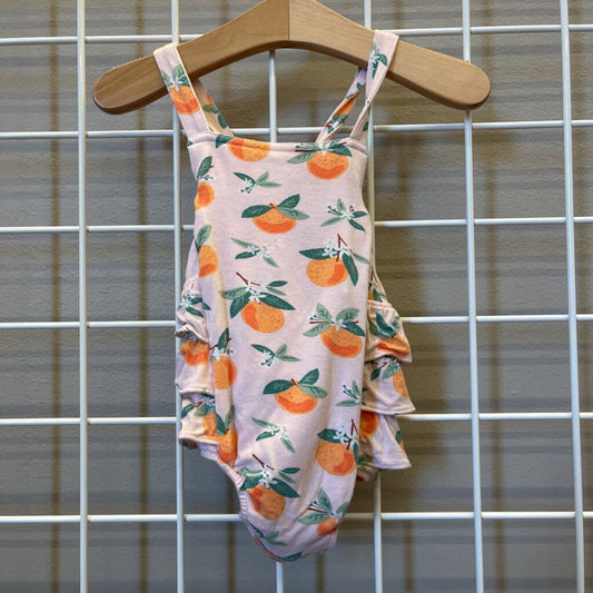 Angel Dear Ctirus Tank Bubble Romper - 3/6m