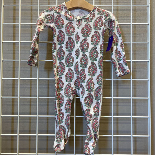 Kate Quinn Floral Zip Sleeper - 6/9m