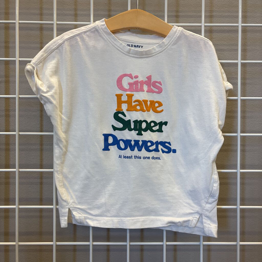 Old Navy Super Powers SS Tee - 5T