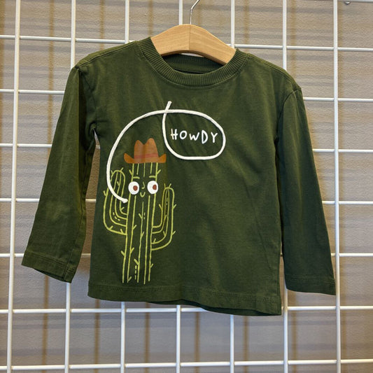 Dip Howdy LS Tee - 2T