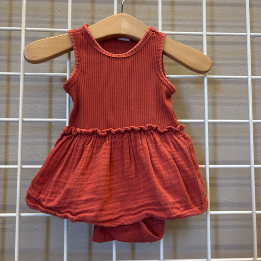 Old Navy Ribbed Tank Onesie - 0/3m