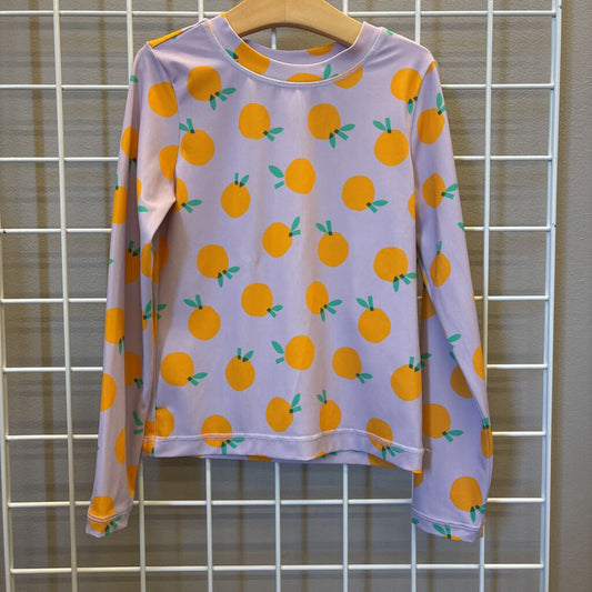 Hanna Andersson Citrus LS Rash Guard - 8