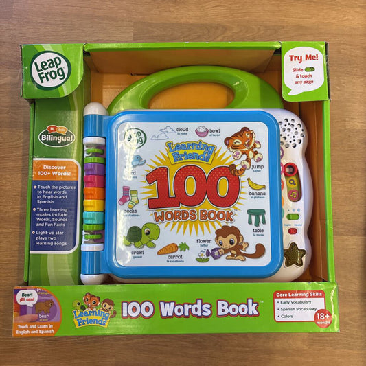 NEW Leap Frog 100 Words Book