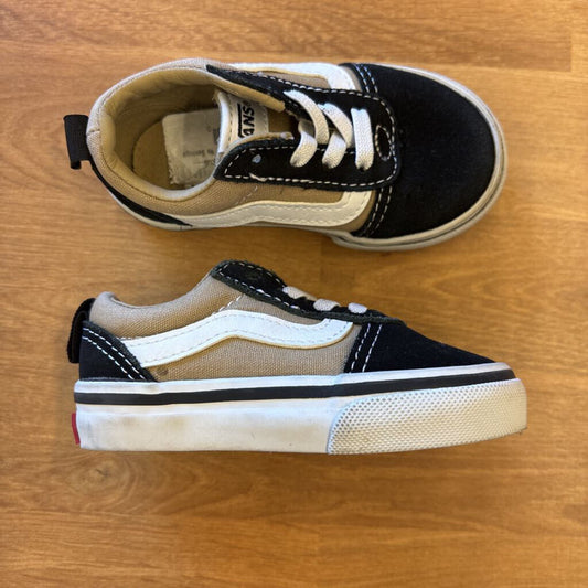 Vans Black/Tan Sneakers - 5