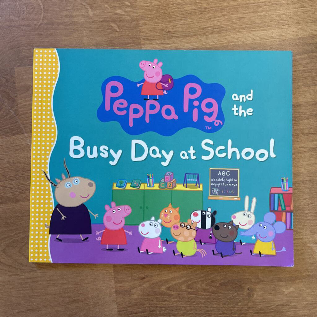 Peppa Pig and the Busy Day at School