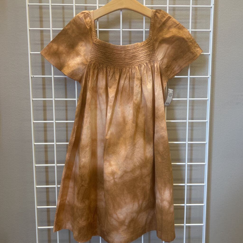 NWT Long Live The Queen Tie Dye Smocked SS Dress - 12