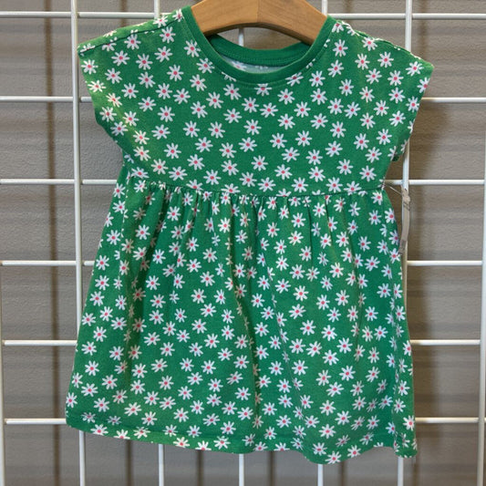 Old Navy Daisy SS Dress - 12/18m