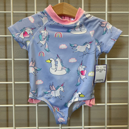 Wippette Unicorn One Pc Swim - 12m