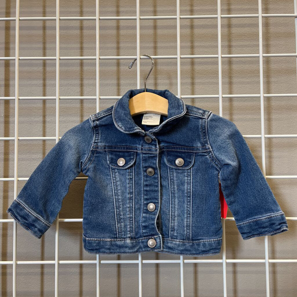 First Impressions Denim Jacket - 6/9m