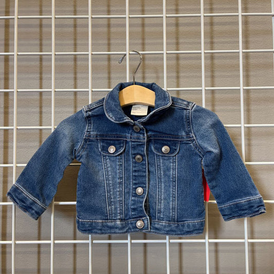 First Impressions Denim Jacket - 6/9m