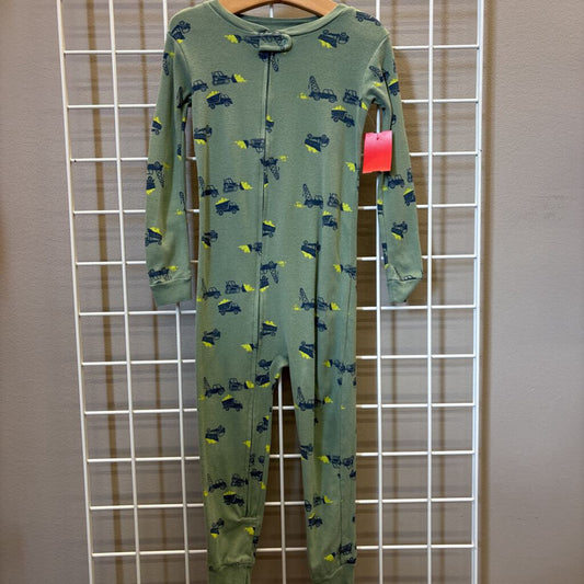 Carter's Construction Zip Sleeper - 4T