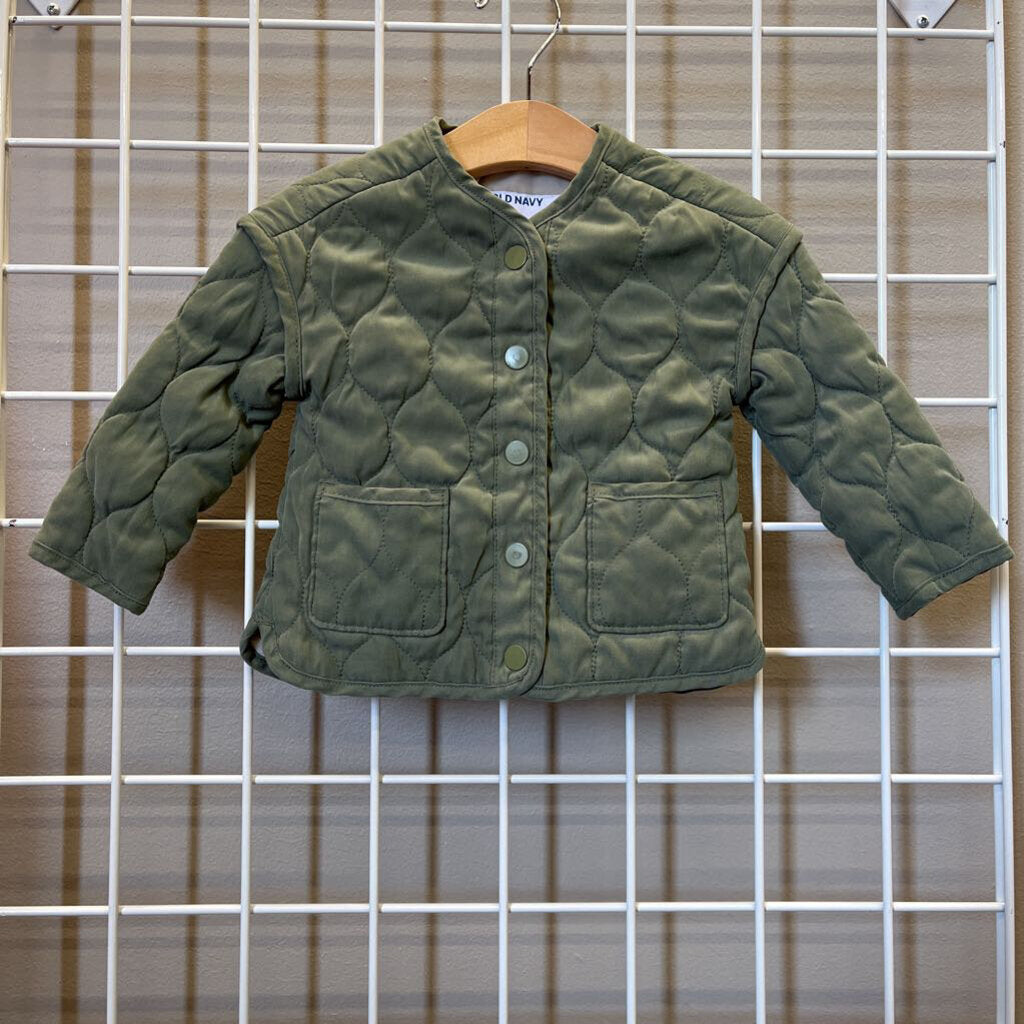 Old Navy Quilted Jacket - 12/18m