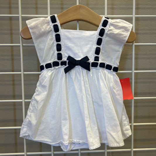 Juicy Couture Ribbon Bow SS Dress 6/9m