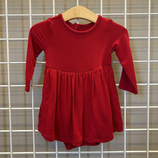 Purely Soft LS Onesie Dress 9m