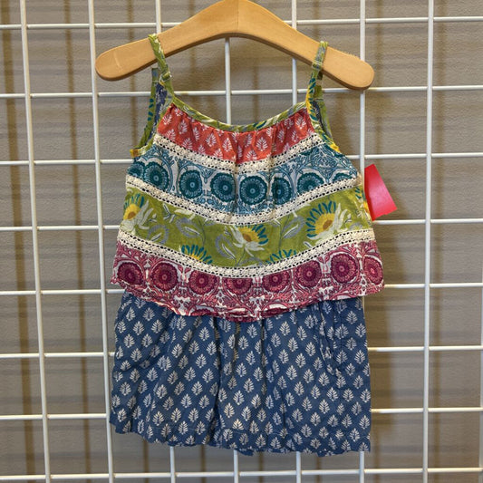 Mimi & Maggie Tank Romper - 2T