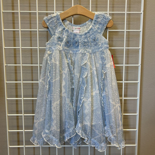 Mimi & Maggie Lace SS Dress - 2T