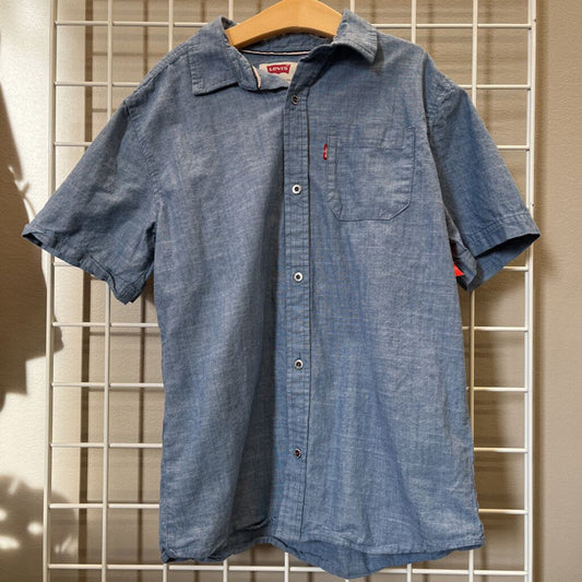 Levi's Chambray SS Button Up - 12/13