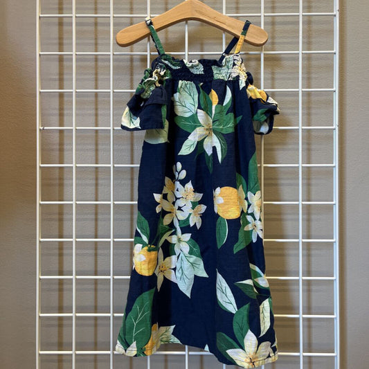 Old Navy Floral Cold Shoulder Tank Dress - 6/7