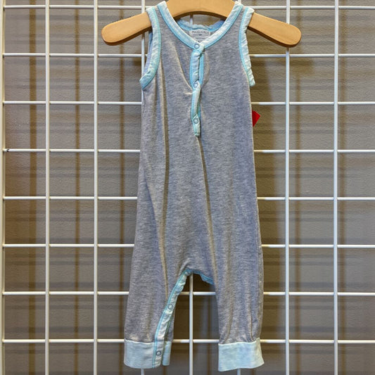 Paige Lauren Tank Snap Romper - 9/12m