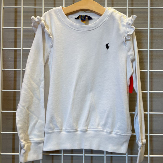 Polo Ruffle Crewneck - 8/10