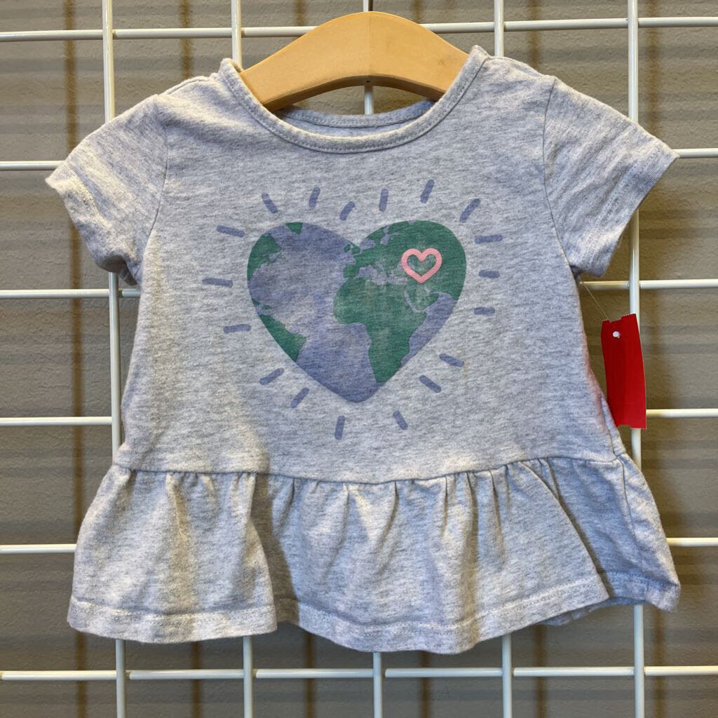 Pekkle Earth SS Tee - 2T