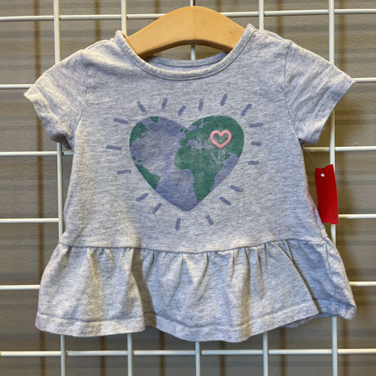 Pekkle Earth SS Tee - 2T