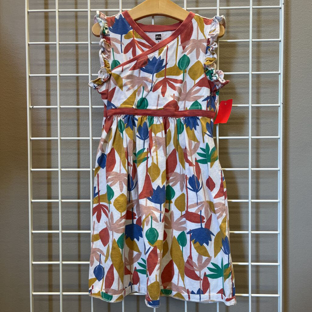 Tea Floral SS Dress - 8