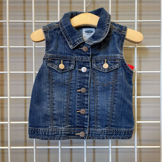 Old Navy Denim Vest - 4T
