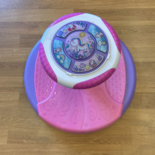 Unicorn Sit n' Spin Toy w/Music