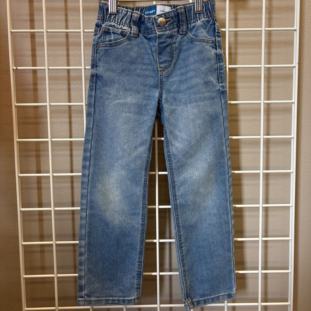 Old Navy Straight Jeans - 4T (wear on hem)