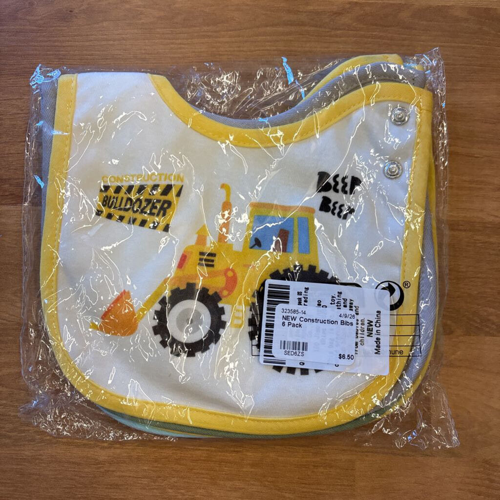 NEW Construction Bibs 6 Pack