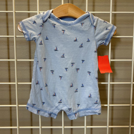 Carter's Sailboat Short Romper - NB