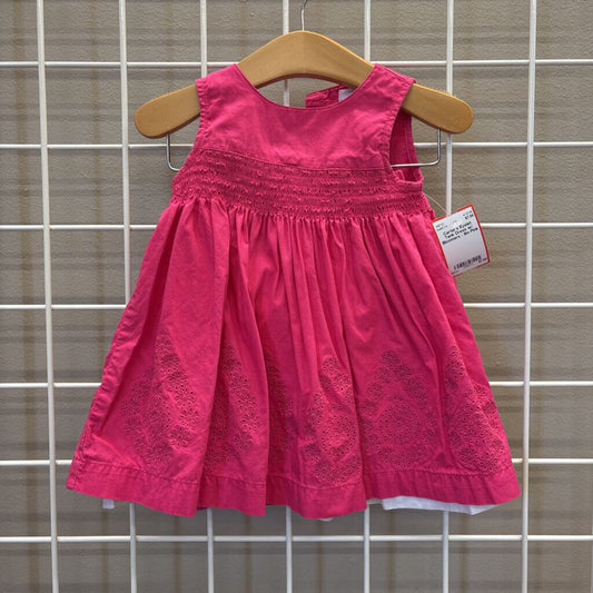 Carter's Eyelet Tank Dress w/ Bloomers - 9m