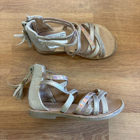 Seychelles Rose Gold Sandals - 6